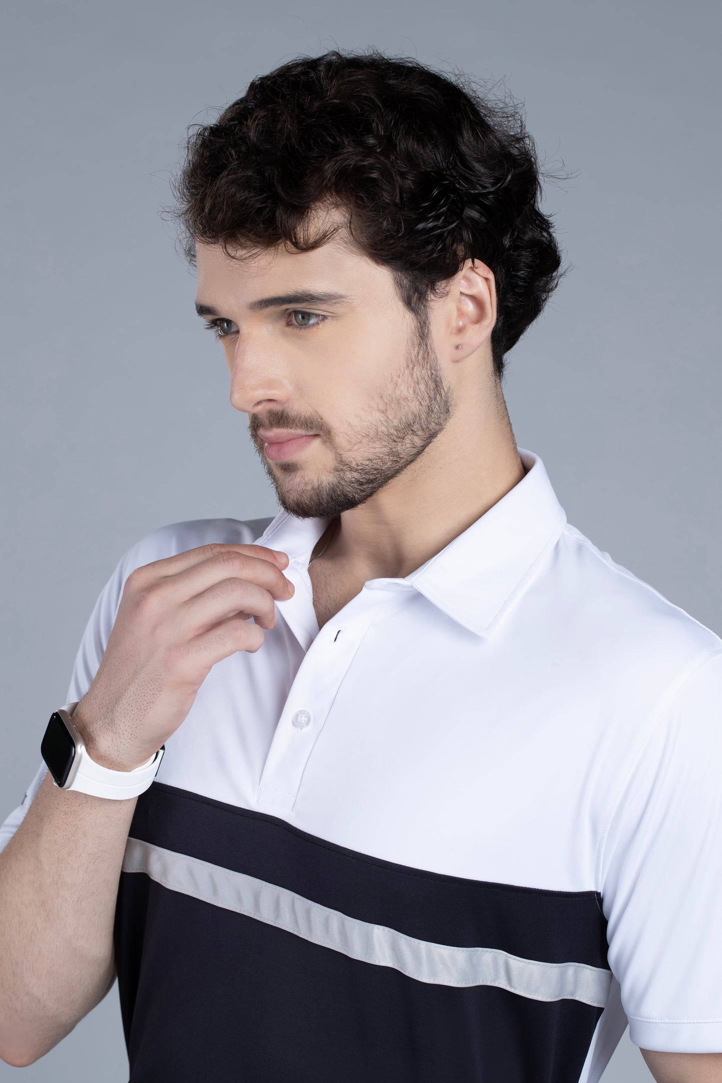 Style Noir Men's Short Sleeve Polo T-Shirt