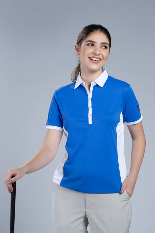 Deep Blue Sea Women's Short Sleeve Polo T-Shirt